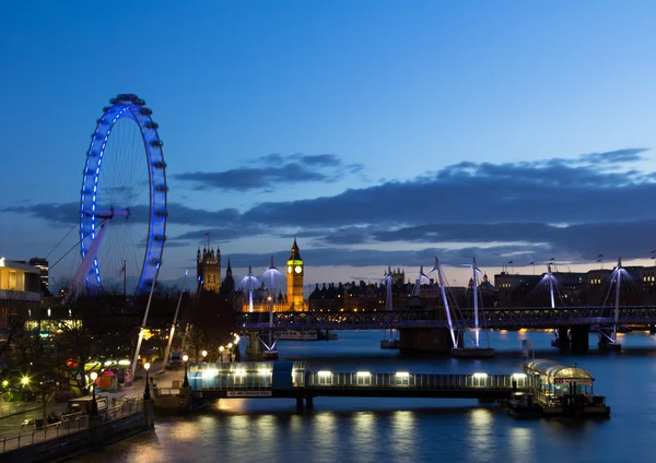 Cidade da noite de Londres — Fotografia de Stock