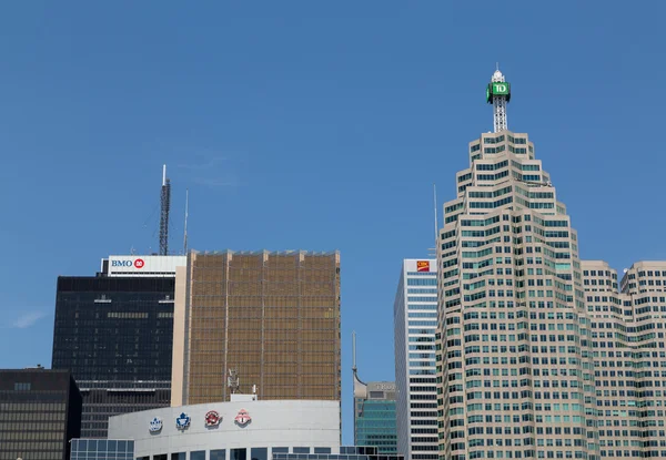 Gratte-ciel dans le centre-ville de Toronto — Photo