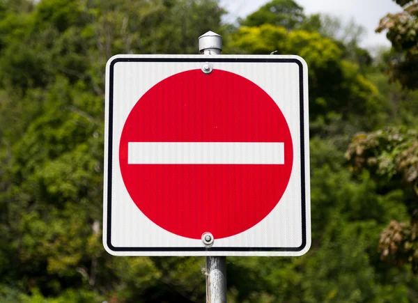 No Entry Sign — Stock Photo, Image