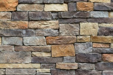 Farklı şekilli Tuğlalar arka plan