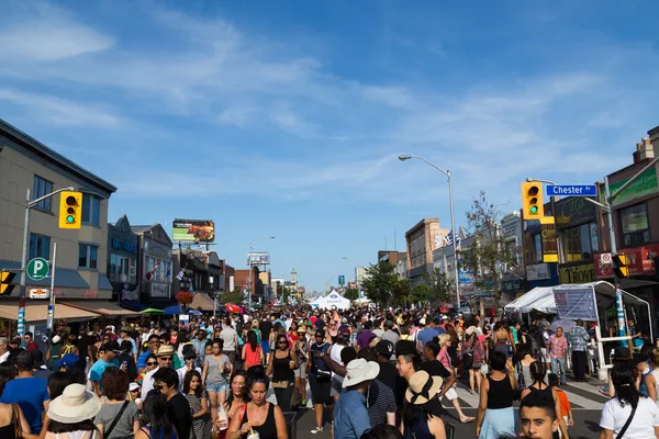 Taste of the Danforth Toronto — Stock Photo, Image