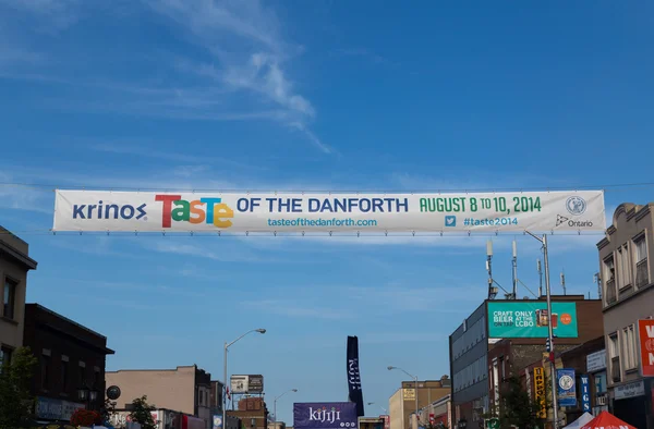 Taste of the Danforth Toronto — Stock Photo, Image