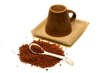 hazır kahve ve ters Kupası