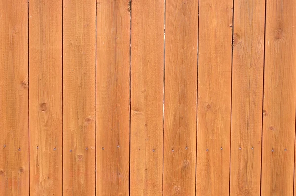 Light orange wooden fence — Stock Photo, Image