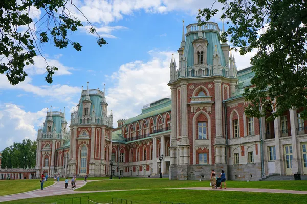 Paleis van de Russische tsarina Catharina ii in Moskou Stockafbeelding