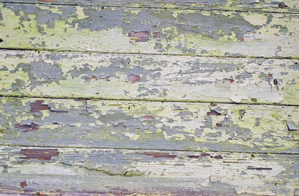 Крива текстури Shabby світло-зелений паркан — стокове фото