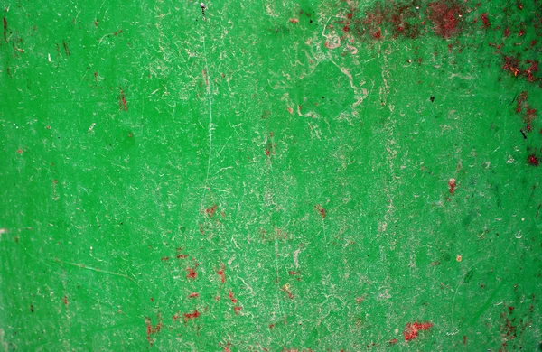 Textura de superfície metálica verde ferrugem corrompida — Fotografia de Stock