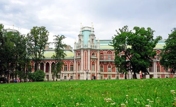 Paleis van de Russische tsarina Catharina ii in Moskou Rechtenvrije Stockafbeeldingen