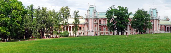 Panorama: Paleis van de Russische tsarina Catharina ii in Moskou Stockfoto