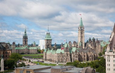Parliament Buildings in Ottawa, Canada