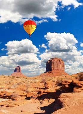 Monument valley Utah'deki navajo aşiret park