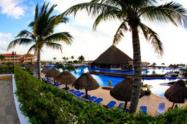 Herşey dahil lüks beach resort at sabah