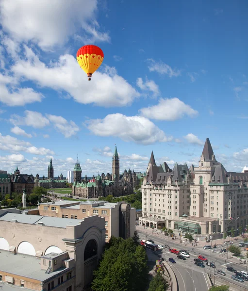Budovy parlamentu v Ottawě, Kanada — Stock fotografie