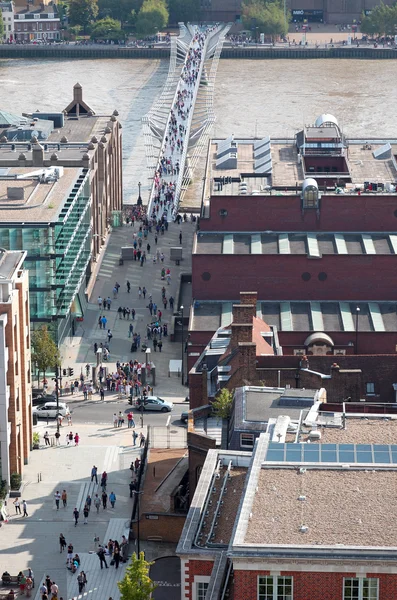 London city view from the top of St. Paul Cathedral — Stock Photo, Image