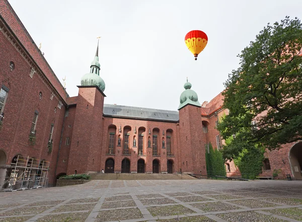 Das berühmte Rathaus von Stockholm — Stockfoto