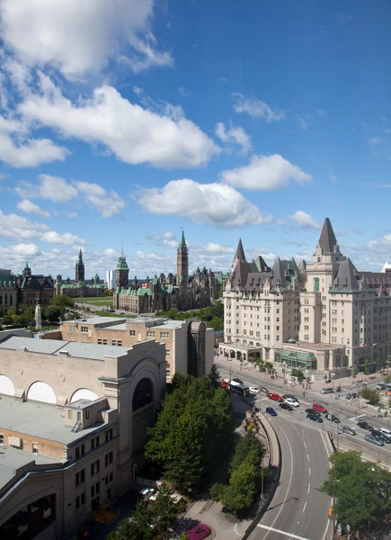 Edifícios do Parlamento em Ottawa, Canadá — Fotografia de Stock