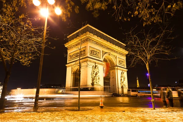 The Arc de Triomphe in Paris — Stock Photo, Image