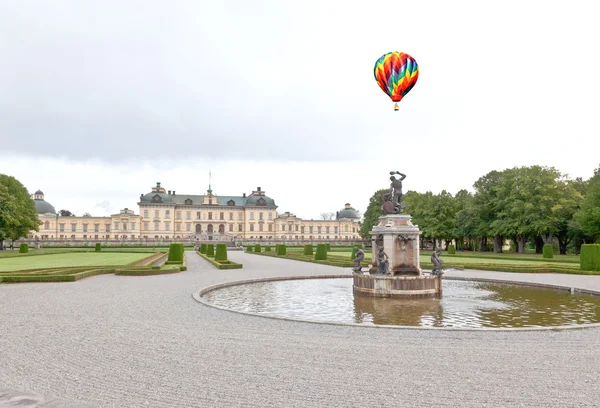 Drottningholms Palace in the Stockholm city — Stock Photo, Image