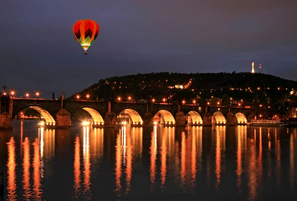 The Charles Bridge in Prague City — Stock Photo, Image