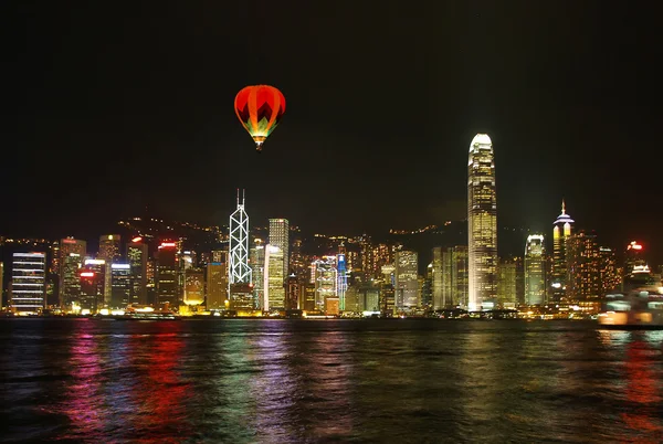 Linha do horizonte de Hong Kong — Fotografia de Stock