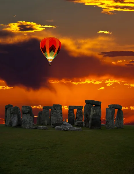 Das berühmte stonehenge in england — Stockfoto