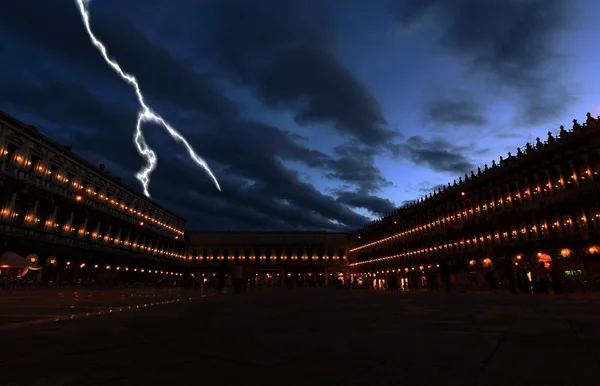 San marco plaza Venedig — Stockfoto