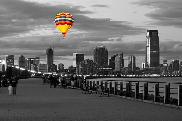 The New York City skyline — Stock Photo, Image