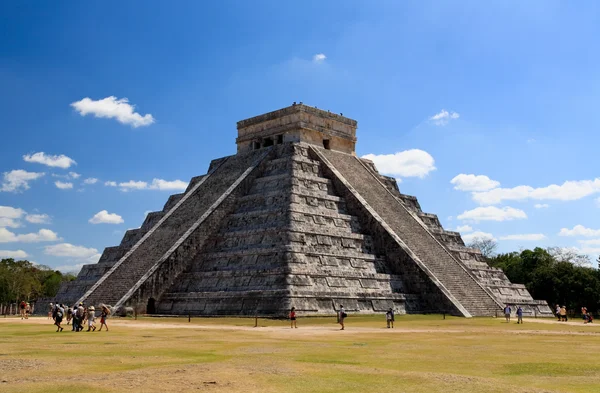 Chrámy chrámu Chichén Itzá v Mexiku — Stock fotografie