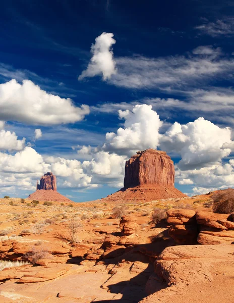 Monument valley navajo tribal park i utah — Stockfoto