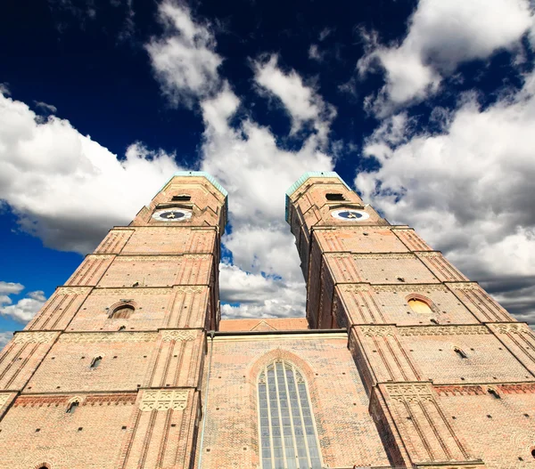 La cattedrale Frauenkirche a Monaco di Baviera — Foto Stock