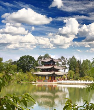lijiang bir sahne Parkı