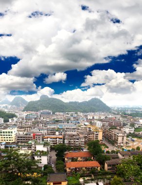 guilin şehir manzarası
