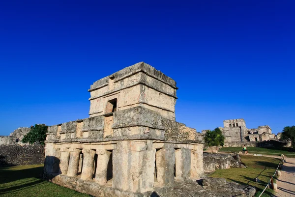 Tulum ten nejznámější památka na světě maya — Stock fotografie