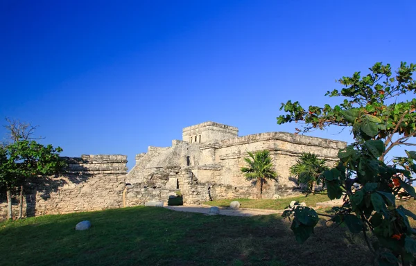 Tulum the one of most famous landmark in the Maya World — Stock Photo, Image