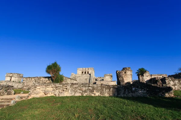 Tulum the one of most famous landmark in the Maya World — Stock Photo, Image