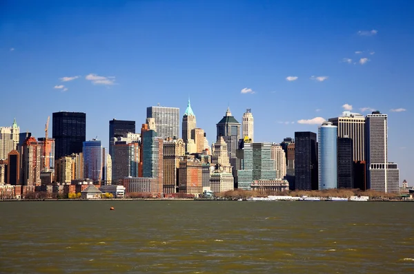 Die untere Manhattan Skyline — Stockfoto