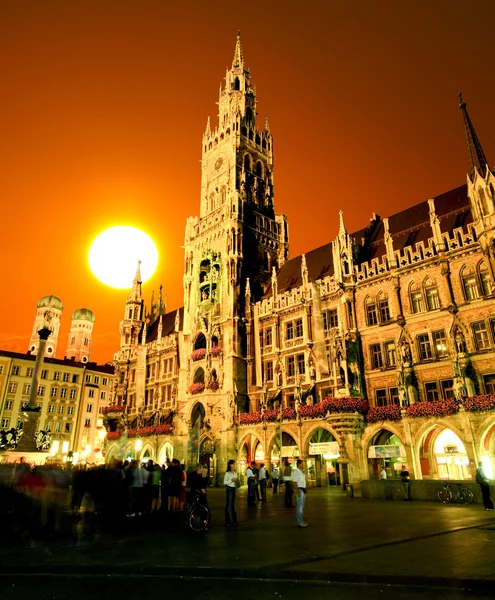 The Munich town hall — Stock Photo, Image