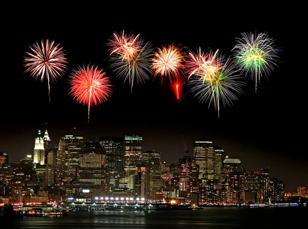 New York Şehri Skyline — Stok fotoğraf