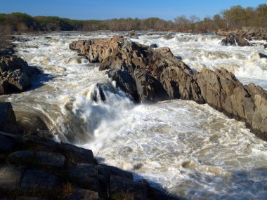 Potomac nehri - büyük şelale Milli Parkı