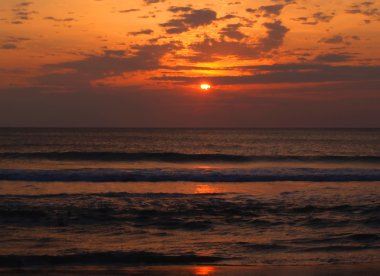 virginia beach güneş doğarken