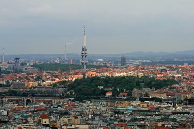 Prag 'ın hava manzarası