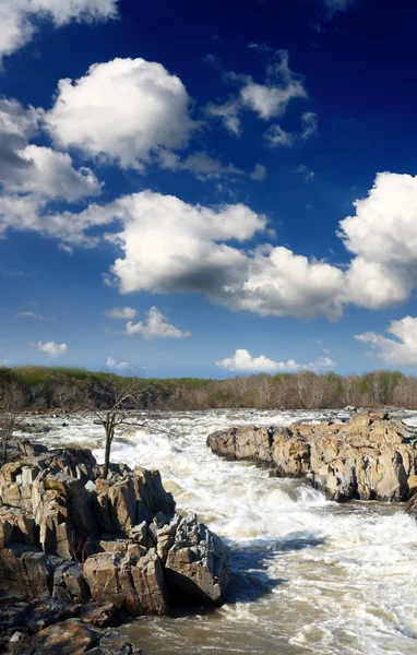 Potomac folyó nagy vízesés Nemzeti Park — Stock Fotó