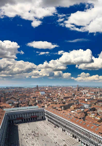 Aerial view of Venice city — Stock Photo, Image