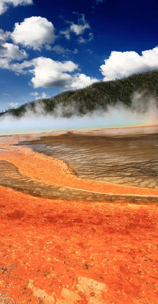 Umywalka Midway Gejzer w yellowstone — Zdjęcie stockowe