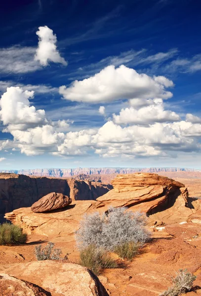 Klippformationer på glen canyon — Stockfoto