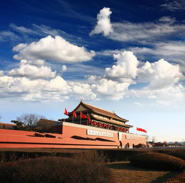 Tian-An-Men Gate in Beijing — Stock Photo, Image
