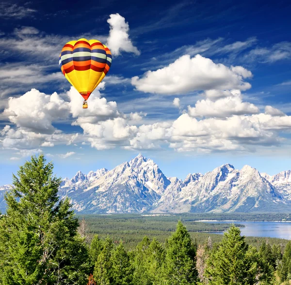 El Parque Nacional Grand Teton — Foto de Stock