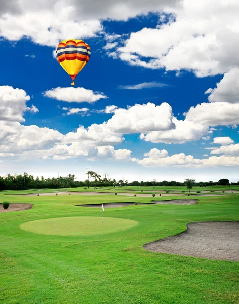 Ein Golfplatz Resort — Stockfoto