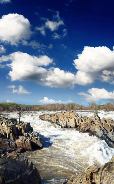 Potomac River Great Falls kansallispuisto — kuvapankkivalokuva