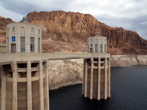 A barragem de Hoover no Arizona — Fotografia de Stock